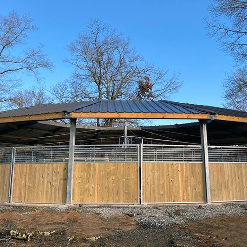 60ft 6-Horse Partial Roof Walker -  Central PA, USA