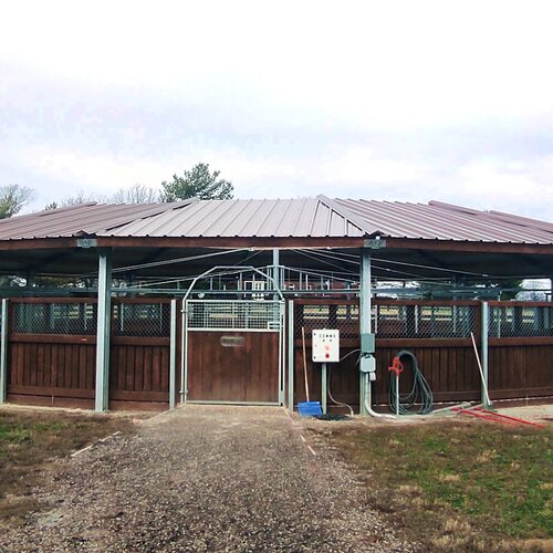 72ft 6-Horse Partial Roof Walker - Versailles, KY