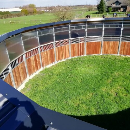 Ring-Gliding Horse Walker, 18m, 6 Horses, Homestead Rehm, Germany