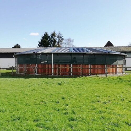 Ring-Gliding Horse Walker, 18m, 6 Horses, Homestead Rehm, Germany